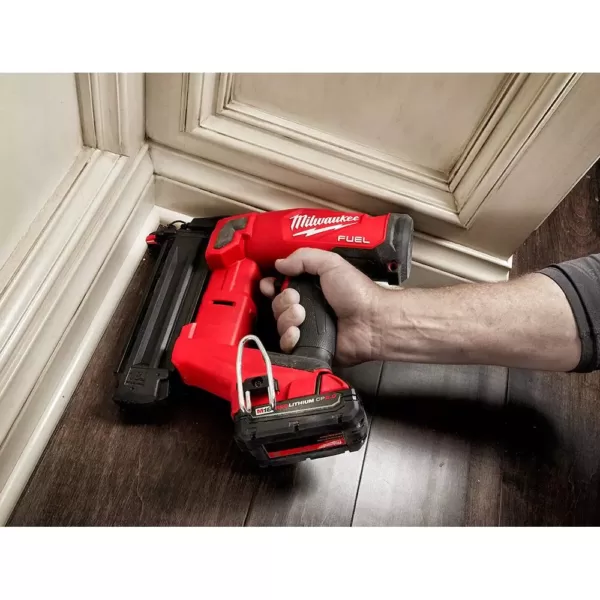 Milwaukee M18 FUEL 18-Volt Lithium-Ion Brushless Gen II 18-Gauge Cordless Brad Nailer/Jig SawithRouter Combo Kit (3-Tool)