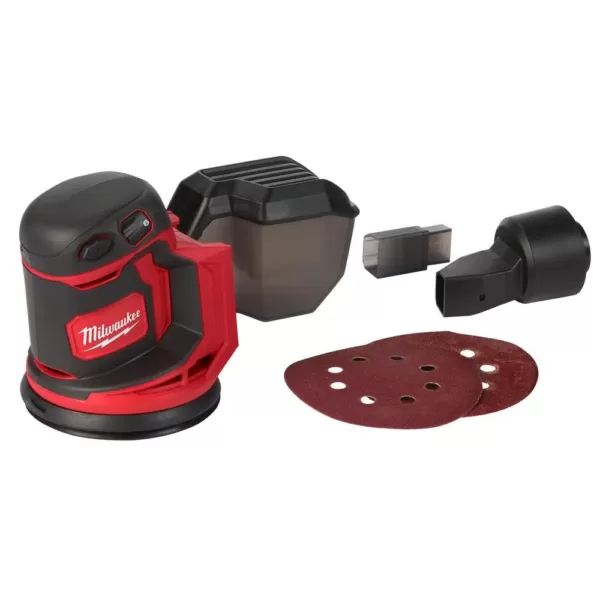 Milwaukee M18 18-Volt Lithium-Ion Cordless 6-1/2 in. Circular Saw with M18 5 in. Random Orbit Sander