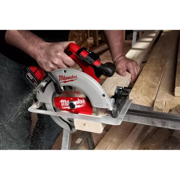 Milwaukee M18 18-Volt Lithium-Ion Brushless Cordless 7-1/4 in. Circular Saw (Tool-Only)