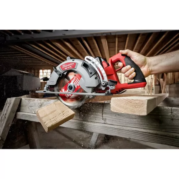 Milwaukee M18 FUEL 18-Volt Lithium-Ion Cordless 7-1/4 in. Rear Handle Circular Saw (Tool-Only)