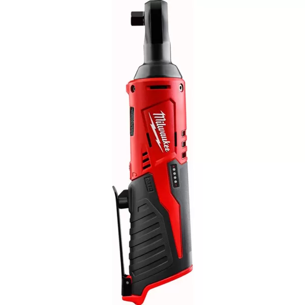 Milwaukee M12 12-Volt Lithium-Ion Cordless 3/8 in. Ratchet (Tool-Only)