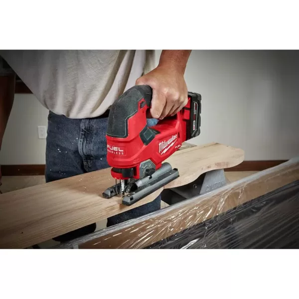 Milwaukee M18 FUEL 18-Volt Lithium-Ion Brushless Cordless Compact Router and Jig Saw 2-Tool Set (Tool-Only)