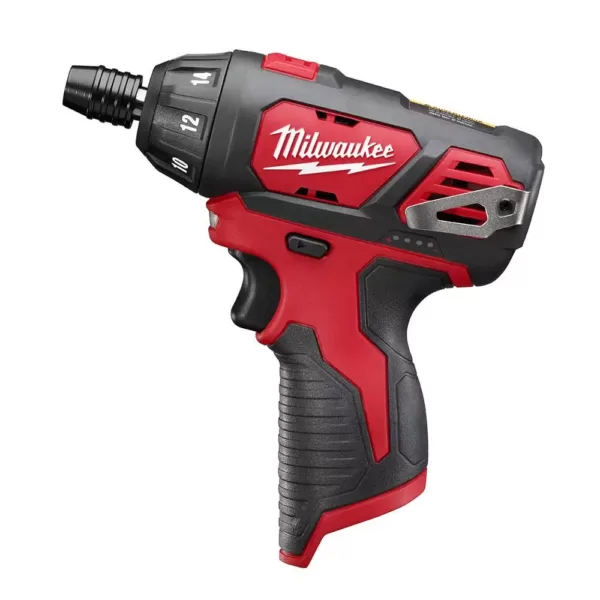 Milwaukee M12 12-Volt Lithium-Ion Cordless 1/4 in. Hex Screwdriver (Tool-Only)