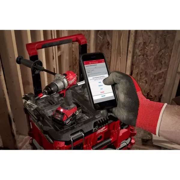 Milwaukee M18 FUEL ONE-KEY 18-Volt Lithium-Ion Brushless Cordless 1/2 in. Hammer Drill/Driver (Tool-Only)