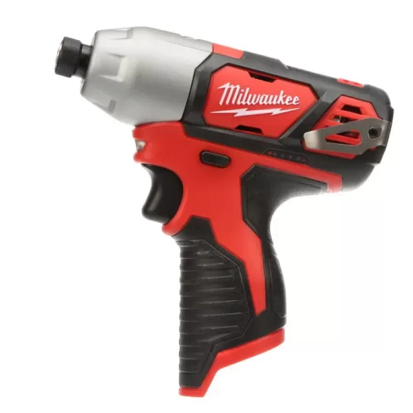 Milwaukee M12 12-Volt Lithium-Ion Cordless 1/4 in. Hex Impact (Tool-Only)