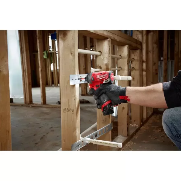 Milwaukee M12 FUEL 12-Volt Lithium-Ion Brushless Cordless 1/4 in. Hex Impact Driver Kit with Free M12 3/8 in. Ratchet