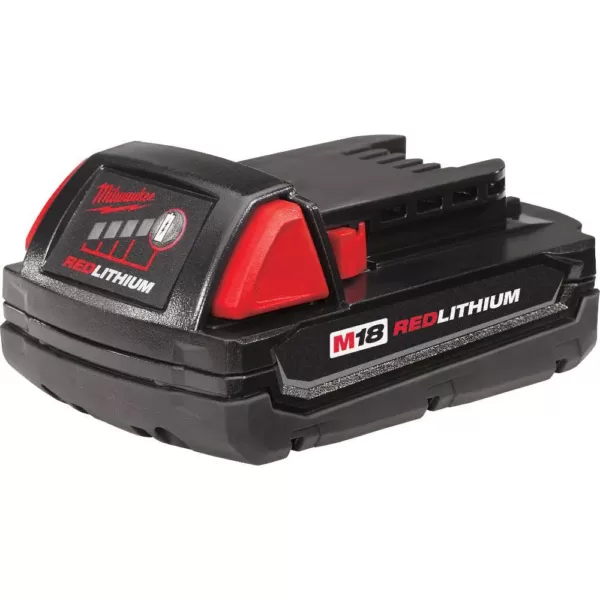 Milwaukee M18 18-Volt Lithium-Ion Cordless 1/4 in. Impact Driver Kit with(2) 1.5Ah Batteries, Charger, Hard Case