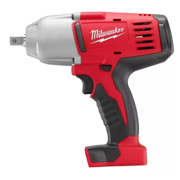 Milwaukee M18 18-Volt Lithium-Ion Cordless 1/2 in. Impact Wrench W/ Pin Detent (Tool Only)