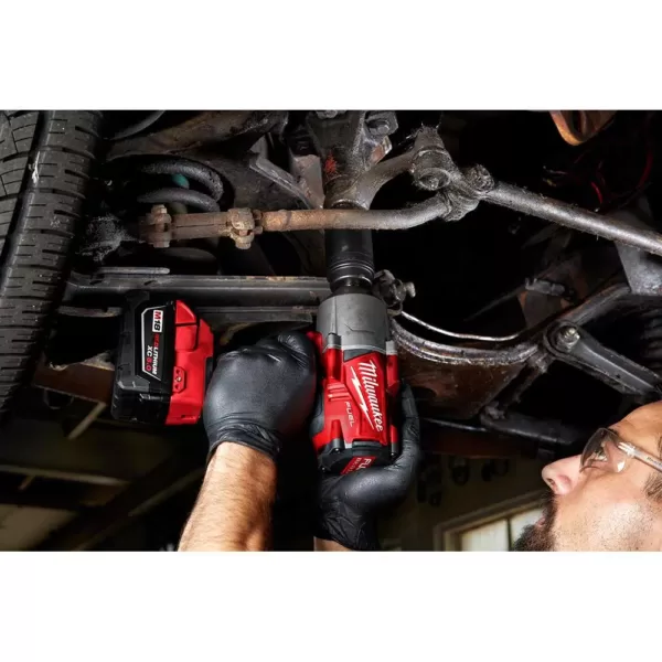 Milwaukee M18 FUEL 18-Volt Lithium-Ion Brushless Cordless 1/2 in. Impact Wrench with Friction Ring Kit W/  FUEL Impact Driver