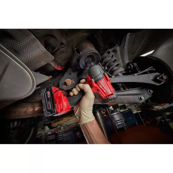 Milwaukee M18 FUEL 18-Volt Lithium-Ion Brushless Cordless Mid Torque 3/8 in. Impact Wrench with Friction Ring (Tool-Only)