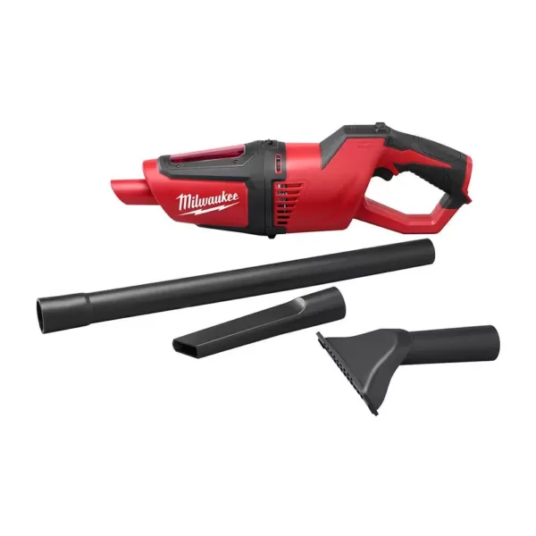 Milwaukee M12 12-Volt Lithium-Ion Cordless 750 Lumens TRUEVIEW LED Spotlight with M12 Compact Vacuum and 3.0 Ah Battery