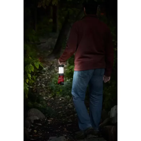 Milwaukee M12 12-Volt Lithium-Ion Cordless 400-Lumen LED Lantern/Flood Light W/ M12 Portable Power Source/Charger & 3.0Ah Battery