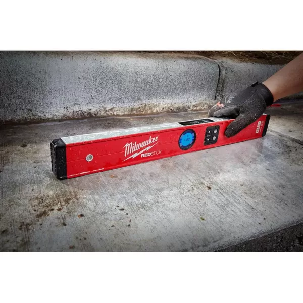 Milwaukee 24 in. REDSTICK Digital Box Level with Pin-Point Measurement Technology