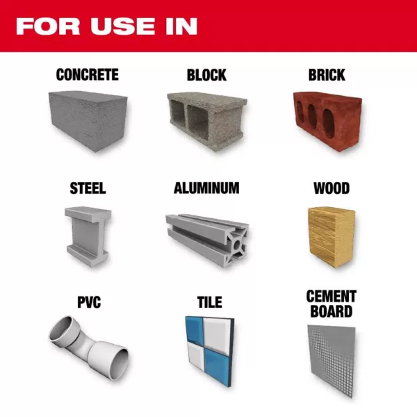 Milwaukee 5/32 in. x 4 in. x 6 in. SHOCKWAVE Carbide Multi-Material Drill Bit