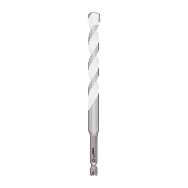 Milwaukee 1/2 in. x 4 in. x 6 in. SHOCKWAVE Carbide Multi-Material Drill Bit