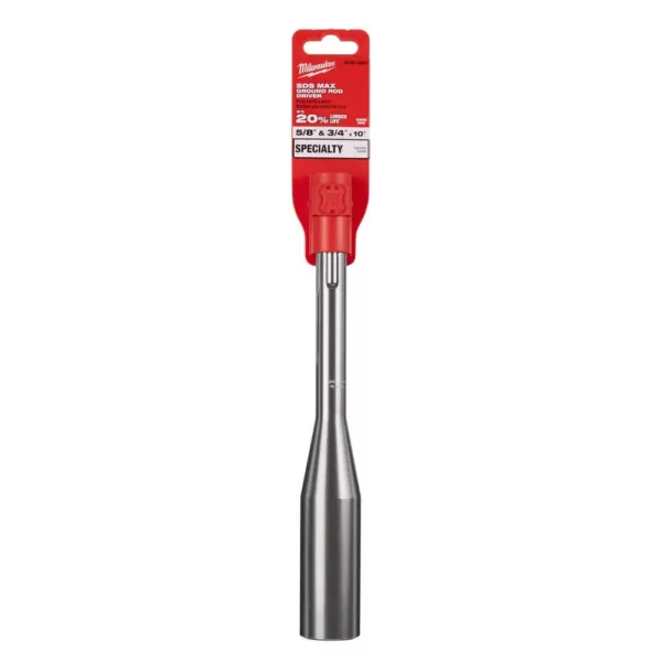 Milwaukee 9-3/4 in. SDS-Max Demo Ground Rod Driver