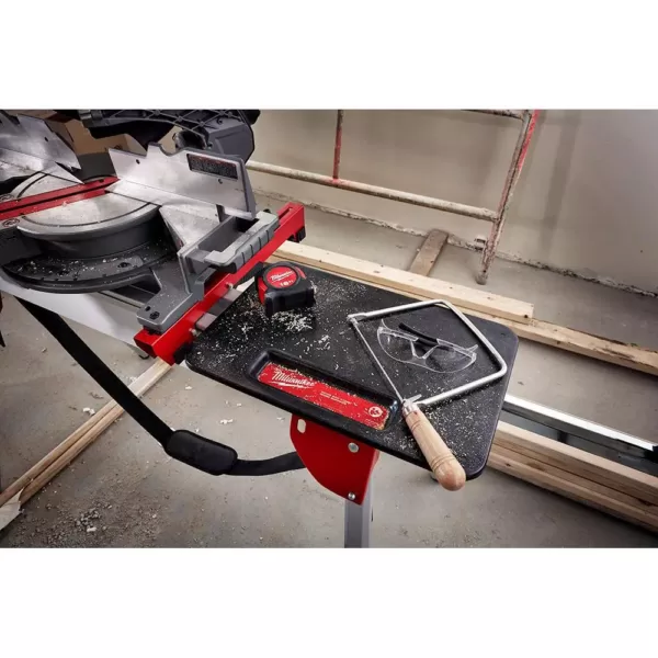 Milwaukee M18 FUEL 18-Volt Lithium-Ion Brushless 7-1/4 in. Cordless Dual Bevel Sliding Compound Miter Saw with Compact Router