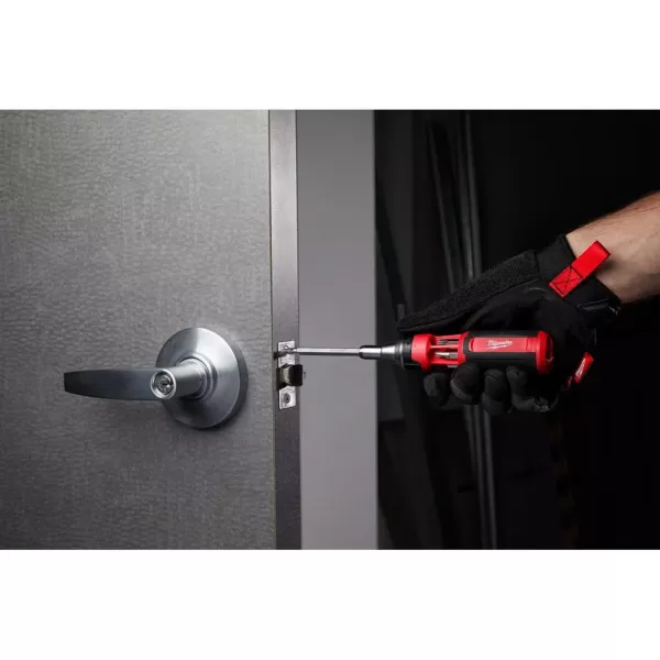 Milwaukee 9-in-1 Square Drive Ratcheting Multi-Bit Screwdriver with 8-in-1 Compact Multi-Bit Screwdriver