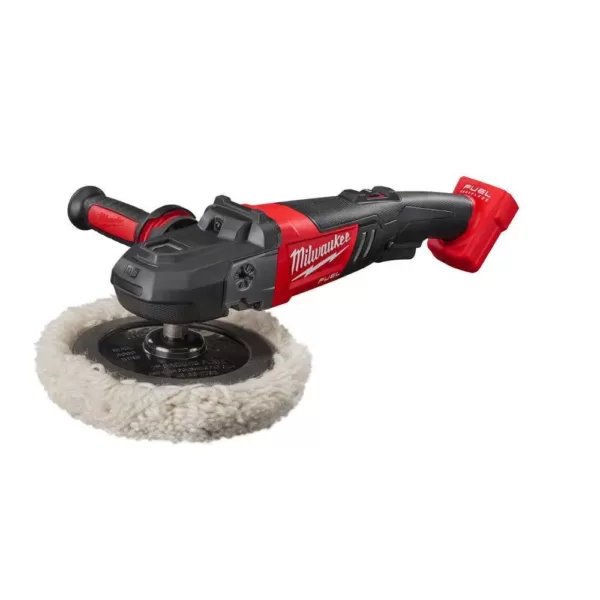 Milwaukee M18 FUEL 18-Volt Lithium-Ion Brushless Cordless 7 in. Variable Speed Polisher (Tool-Only)