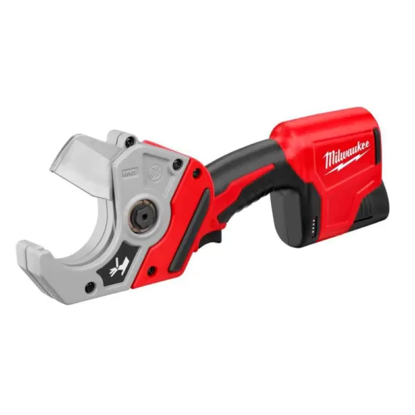 Milwaukee M12 12-Volt Lithium-Ion Cordless PVC Shear Kit W/ M12 HACKZALL Reciprocating Saw