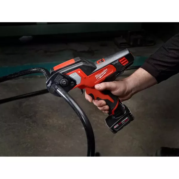 Milwaukee M12 12-Volt Lithium-Ion Cordless 600 MCM Cable Cutter Kit with 3.0Ah Battery, Charge, Replacement Blade and Hard Case