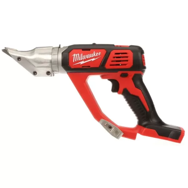 Milwaukee M18 18-Volt Lithium-Ion Cordless 18-Gauge Double Cut Metal Shear (Tool-Only)