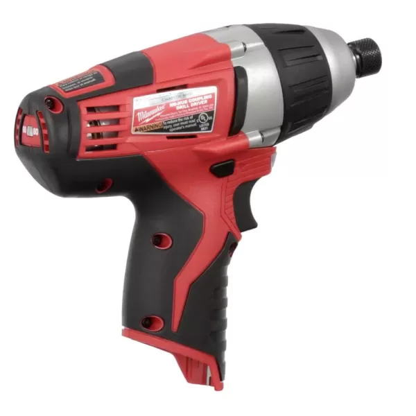 Milwaukee M12 12-Volt Lithium-Ion Cordless 1/4 in. No-Hub Coupling Driver (Tool-Only)