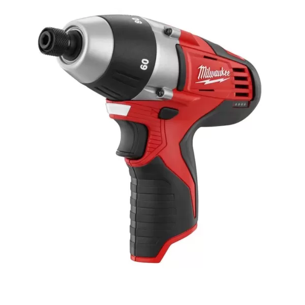 Milwaukee M12 12-Volt Lithium-Ion Cordless 1/4 in. No-Hub Coupling Driver (Tool-Only)