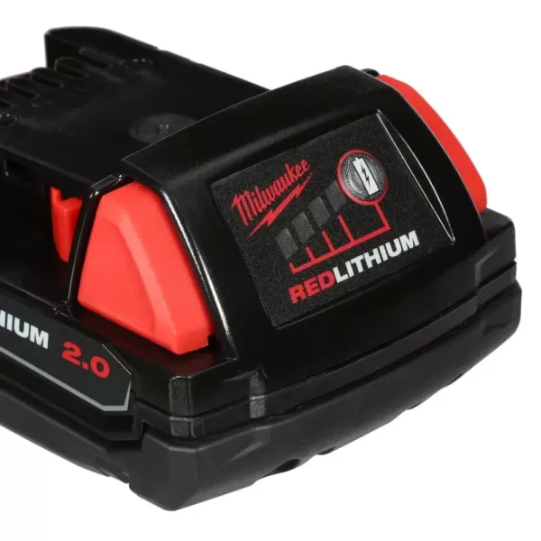 Milwaukee M18 18-Volt Lithium-Ion 2.0 Ah Compact Battery