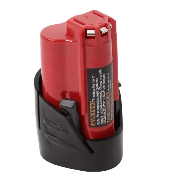 Milwaukee M12 12-Volt Lithium-Ion Compact Battery Pack 1.5Ah