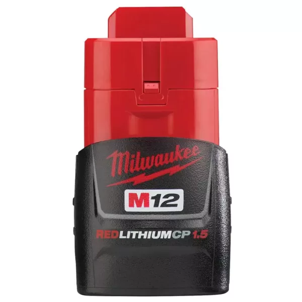 Milwaukee M12 12-Volt Lithium-Ion Compact Battery Pack 1.5Ah