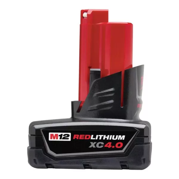 Milwaukee M12 12-Volt Lithium-Ion XC Extended Capacity Battery Pack 4.0Ah