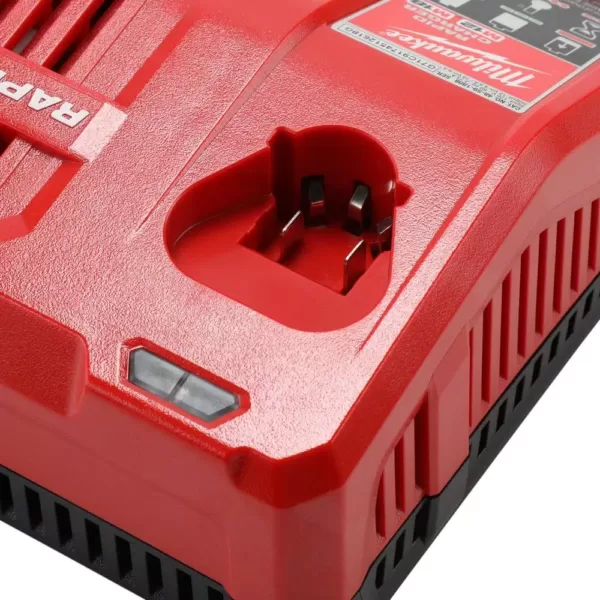 Milwaukee M12 and M18 12-Volt/18-Volt Lithium-Ion Multi-Voltage Rapid Battery Charger