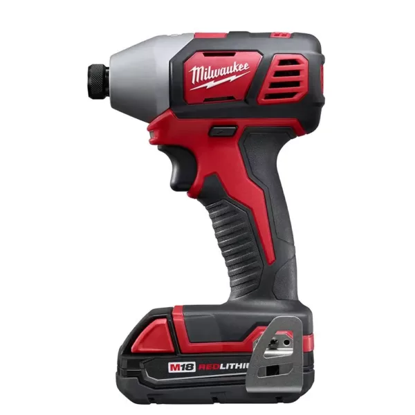 Milwaukee M18 18-Volt Lithium-Ion Cordless Drill Driver/Impact Driver Combo Kit (2-Tool) with 2 Batteries and Reciprocating Saw