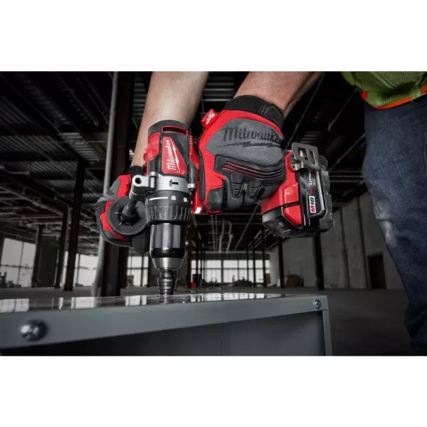 Milwaukee M18 18-Volt Lithium-Ion Brushless Cordless Hammer Drill and Impact Combo Kit with M18 6-1/2 in. Circular Saw