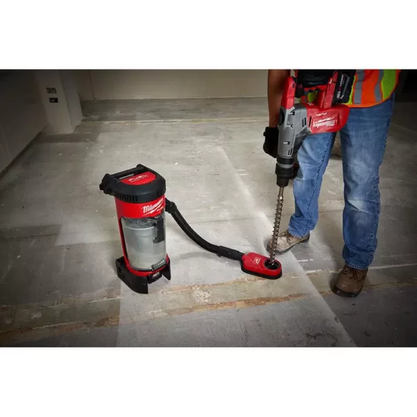 Milwaukee M18 FUEL 18-Volt Lithium-Ion Brushless Cordless Hammer Drill/Backpack Vacuum/Impact Driver with 4-Batteries