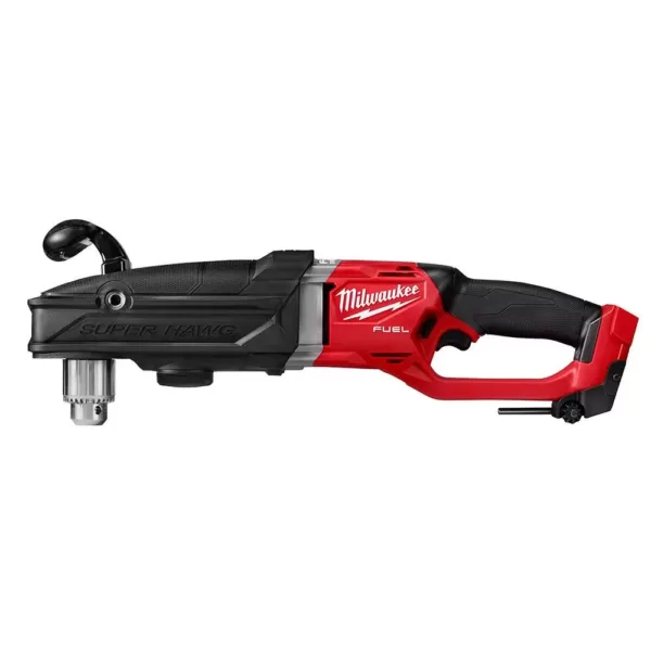 Milwaukee M18 FUEL 18-Volt Lithium-Ion Brushless Cordless Hammer Drill/Right Angle Drill/ Impact Driver Combo Kit (3-Tool)