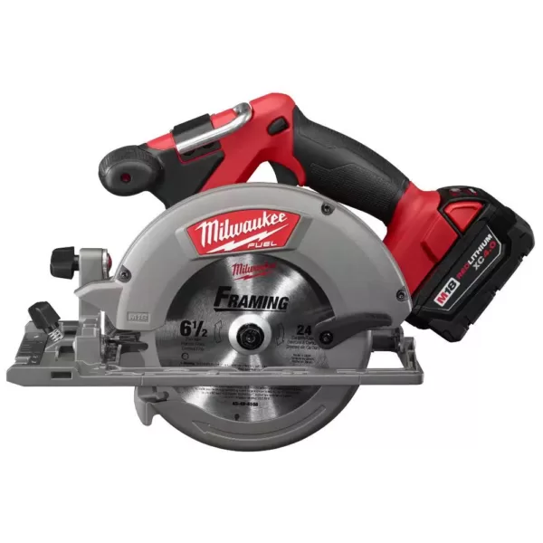 Milwaukee M18 FUEL 18-Volt Lithium-Ion Brushless Cordless Combo Kit (7-Tool) with M18 FUEL Deep Cut Band Saw