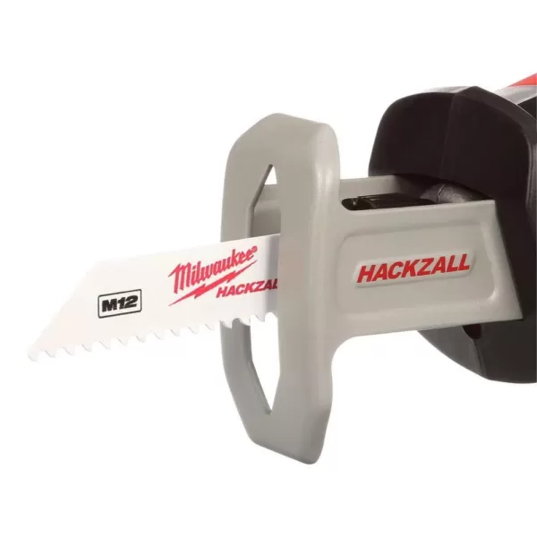 Milwaukee M12 12-Volt Lithium-Ion HACKZALL Cordless Reciprocating Saw with Free 4.0 Ah M12 Battery