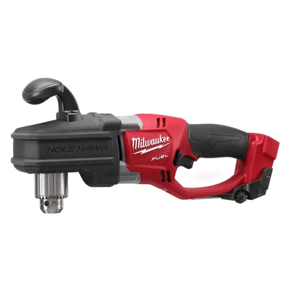 Milwaukee M18 FUEL 18-Volt Lithium-Ion Brushless Cordless 1/2 in. Hole Hawg Right Angle Drill (Tool-Only)