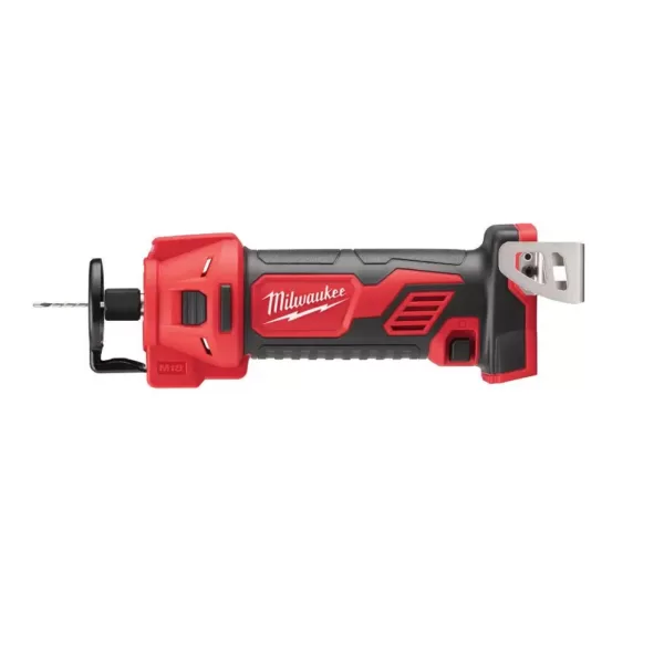 Milwaukee M18 18-Volt Lithium-Ion Cordless Dyrwall Cut Out Tool with M18 Starter Kit with One 5.0Ah Battery and Charger