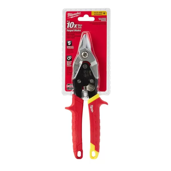 Milwaukee 9 in. Straight-Cut Bulldog Snips