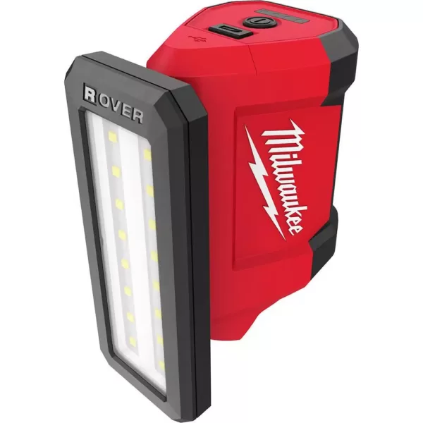 Milwaukee M12 ROVER 12-Volt Lithium-Ion Service and Repair 700 Lumens Flood Light with USB Charging