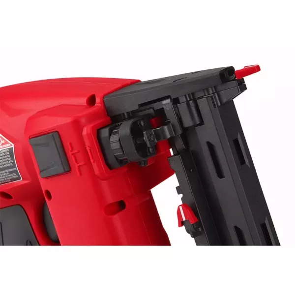 Milwaukee M18 FUEL 18-Volt Lithium-Ion Brushless Cordless 18-Gauge 1/4 in. Narrow Crown Stapler Kit w/ Battery 2Ah, Charger & Bag