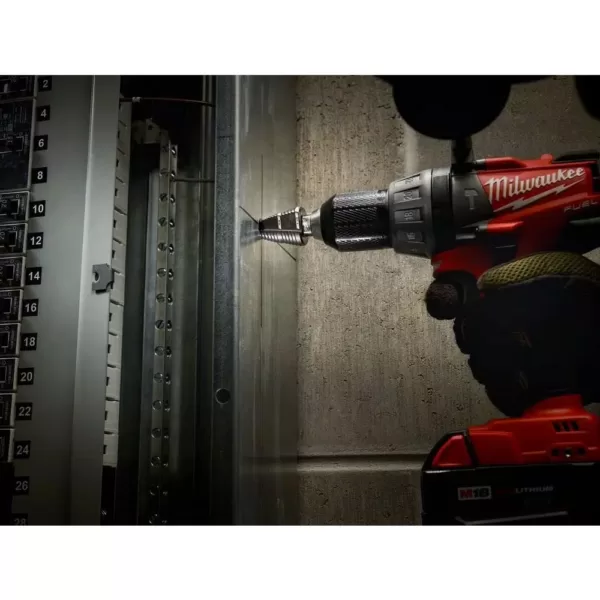 Milwaukee 3/8 in. - 1/2 in. x 1/16 in. #6 Step Drill Bit