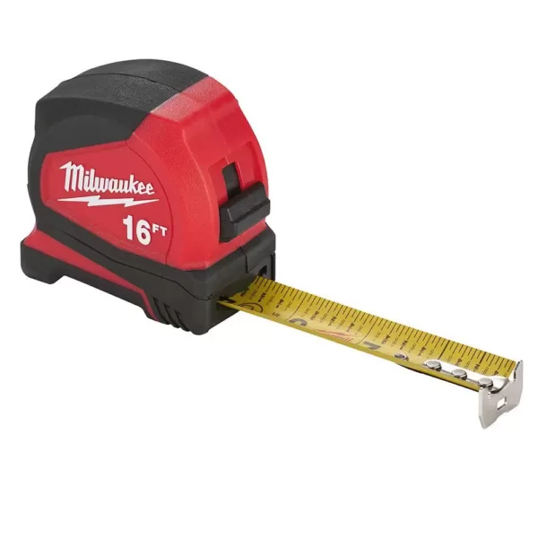 Milwaukee 16 ft. Compact Tape Measure