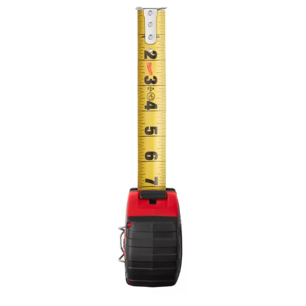 Milwaukee 25 ft. x 1.3 in. Gen II STUD Tape Measure with 17 ft. Reach