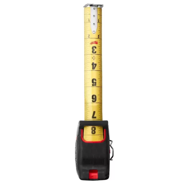 Milwaukee 8 m/26 ft. x 1.3 in. Gen II STUD Tape Measure with 17 ft. Reach