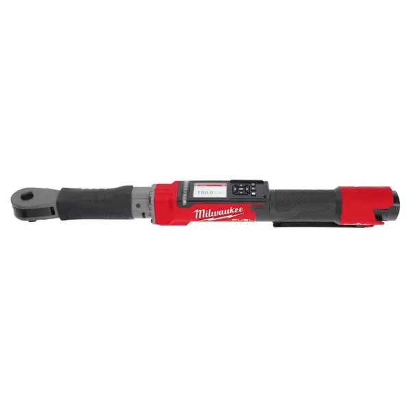 Milwaukee M12 FUEL ONE-KEY 12-Volt Lithium-Ion Brushless Cordless 1/2 in. Digital Torque Wrench Kit with Two 2.0 Ah Batteries