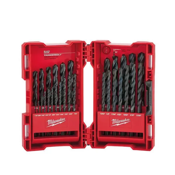 Milwaukee Black Oxide Drill Bit Set (29-Piece)